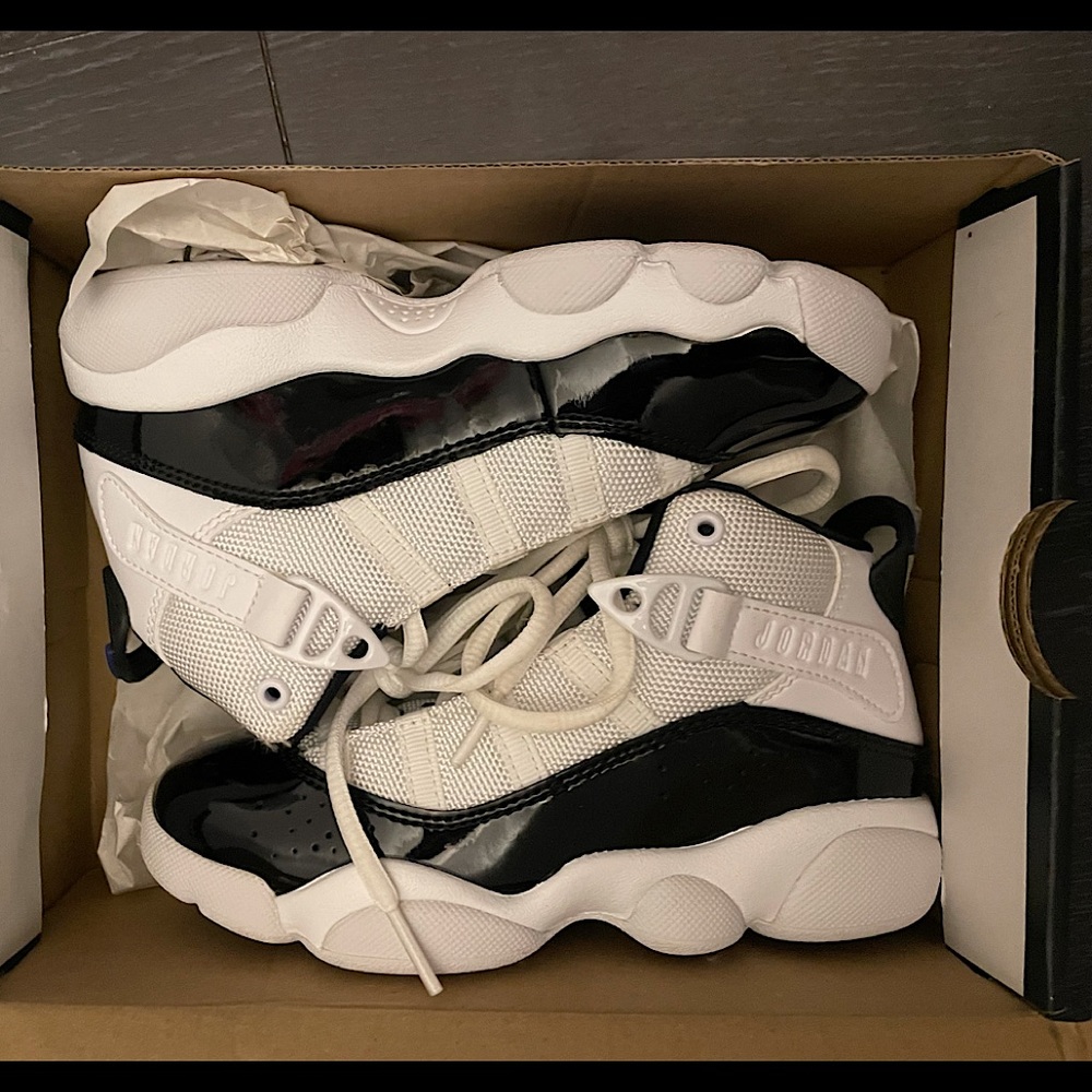 Jordan 6 rings concord children’s sneaker